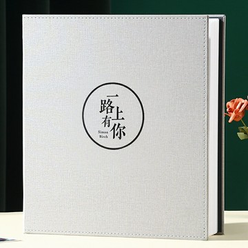 相簿/相冊/紀念冊 6寸1000張情侶相冊本大容量家庭影集紀念冊插頁式過塑文藝皮質5寸