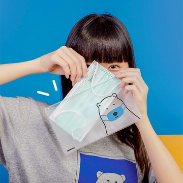 願您有平安的一天，口罩收納夾