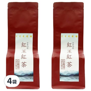 茶曉得 台灣極緻紅玉紅茶  100g  2包  4袋