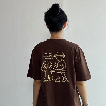 我們一起去任何地方 Oversized T恤