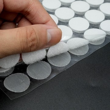 gc345雙面背膠魔術貼 圓形 15mm 49對 魔鬼氈 背膠魔鬼氈 魔術貼