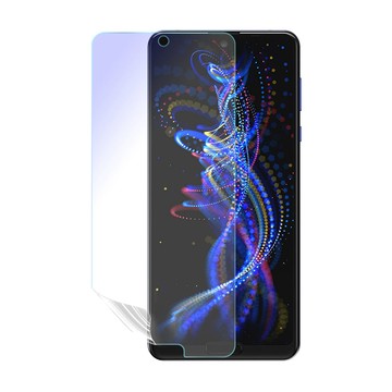 o-one Sharp R5G 抗藍光保護貼 採用特製TPU膜料,添入製程阻隔藍光,有效阻隔率達39.8% SGS 環保無毒材質