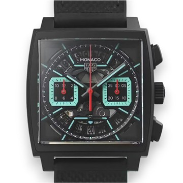 TAG HEUER 豪雅 Monaco系列鈦金屬計時腕表(CBL2184.FT6236)x39mm