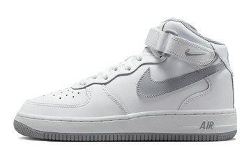 AIR FORCE 1 MID LE GS WHITE WOLF GREY