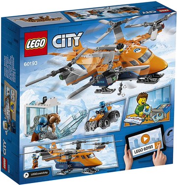 LEGO 樂高 城市系列 北極探險 運輸直升機 60193 積木玩具