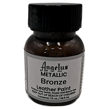 美國 Angelus 水性皮革顏料/142古銅色bronze/29.5ml 732-01-142  29.5ml  古銅色