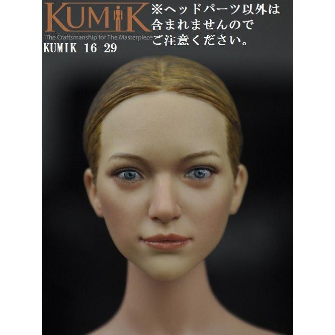 KUMIK 1/6サイズフィギュア用 女性ヘッドパーツ 16-29 | LINEブランドカタログ