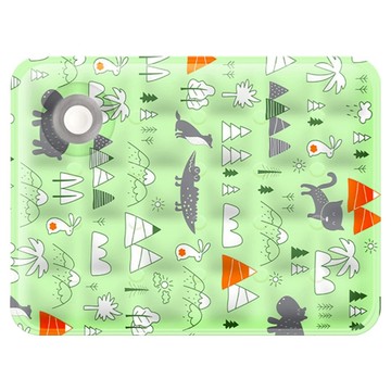 寵物涼墊  1個  M(50 x 40cm)  綠色動物園