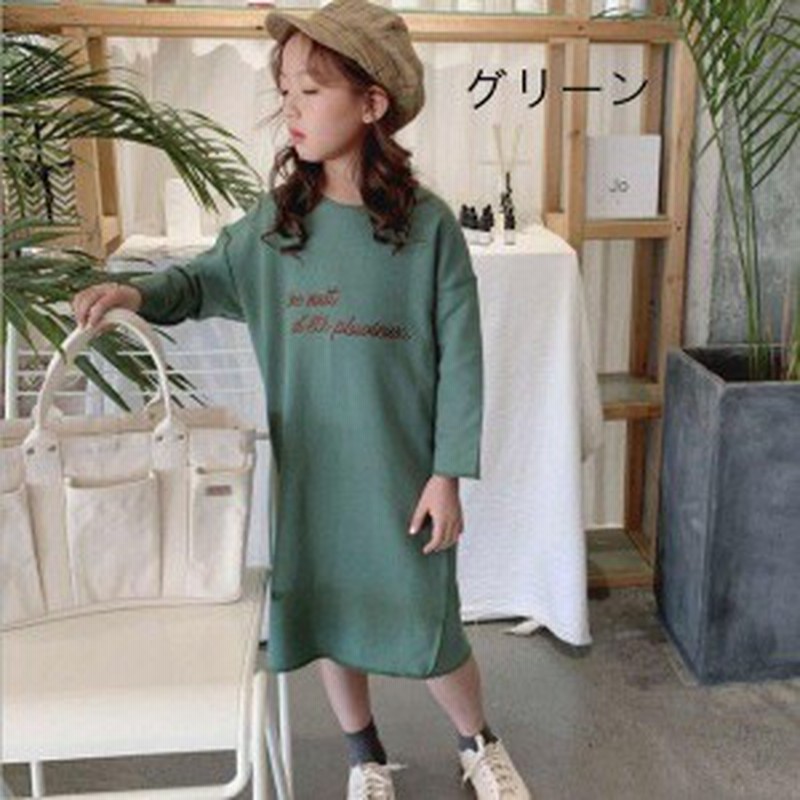 子供服 女の子 Tシャツ ワンピース 少女 学生服 お洒落 長袖 Tシャツ ワンピース 女児 入園 入学 レジャー 散歩 七五三 普段着 春秋着 ワ 通販 Lineポイント最大1 0 Get Lineショッピング