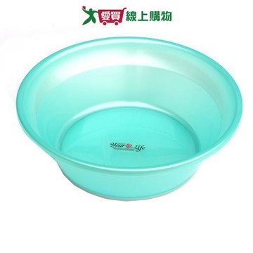 KEYWAY晶采臉盆37cm 普渡 中元 拜拜 臉盆 面盆 多用途 洗臉盆【愛買】