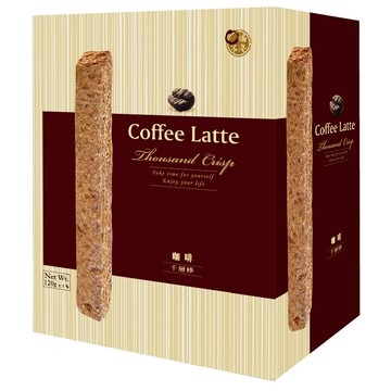 [家速配]口福不淺咖啡千層棒-120g