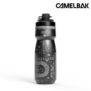 CAMELBAK PODIUM DIRT SERIES保冷防塵噴射水瓶 CB1901003062｜620ml 瀝青黑