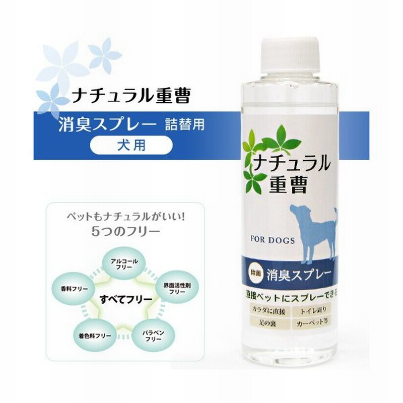 アイテム ナチュラル重曹消臭スプレー 犬用 詰替用 0ml 犬用 お手入れ 消臭剤 除菌剤 消臭液 消臭スプレー 通販 Lineポイント最大0 5 Get Lineショッピング