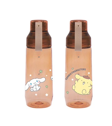 【WOKY沃廚】WOKY x SANRIO ECOZEN透明瓶600ml-附彈跳吸管