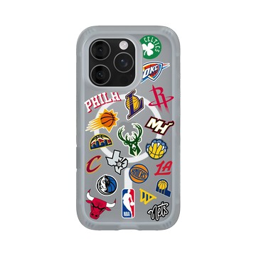iPhone 16 Pro AirX 流變灰 - NBA - Mix Logos