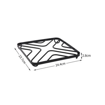 歐潤哲 日式扁鐵隔熱鍋墊 廚房大號煲墊餐桌墊沙鍋墊隔熱墊1套