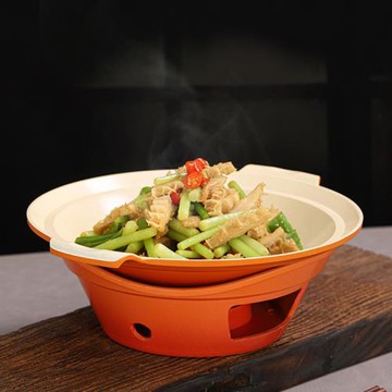 熱銷商用鋁合金干鍋鍋仔小火鍋酒精爐加熱保溫爐干鍋雞麻辣香鍋