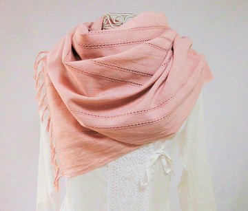 植物染色、大幅面、棉布、長披肩、檳榔子、檳榔、染色