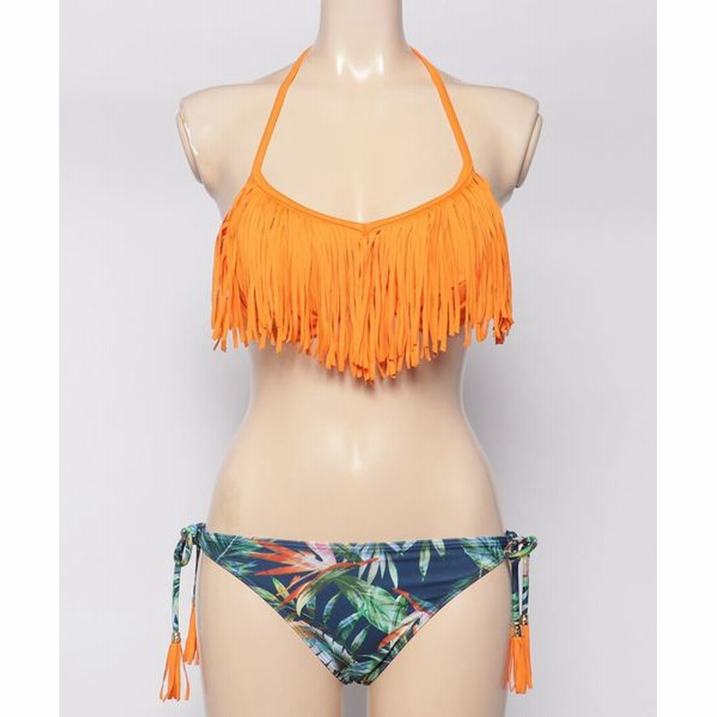 フリンジリーフ セットアップ 水着 ビキニ 花柄 Women 水着 着物 浴衣 水着 通販 Lineポイント最大get Lineショッピング