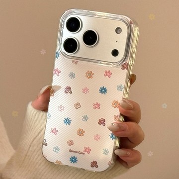 lulu|可愛小花適用蘋果17promax手機 殼iphone16新款15pro爆款14簡約13保護殼