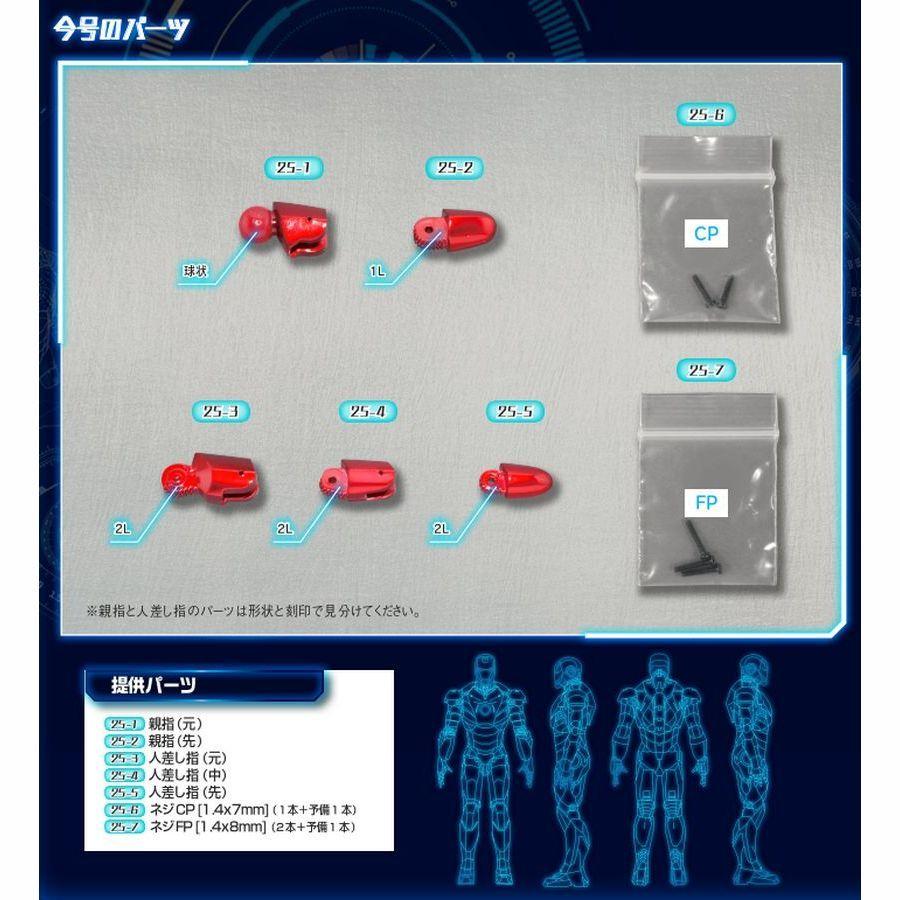 アイアンマン　第25号　デアゴスティーニ