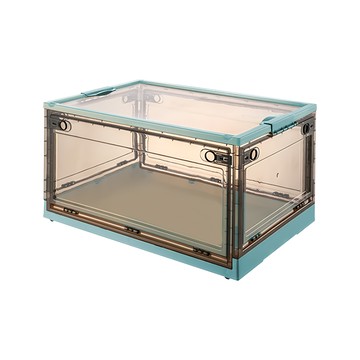 摺疊收納箱  綠色  39.5 x 11 x 55.5cm  1個