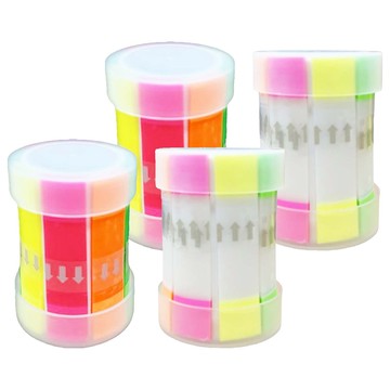 CLEAN 克林 ELItape 螢光全彩 + 雙頭易利貼2件組 14 x 55mm  2組