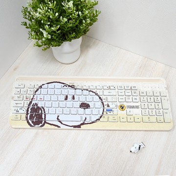 桌上好心情【infoThink】史努比75週年系列藍牙2.4G雙模數字鍵盤(快速出貨)