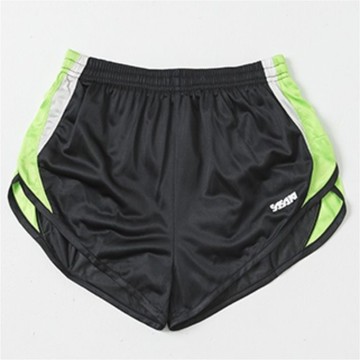 《Sasaki》排汗速乾專業田徑短褲(內裡襯褲)(黑/豔綠/白)866060(中性款)