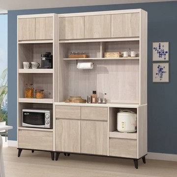 MUNA家居  洛可6尺岩板餐櫃/含電器櫃/含4尺餐櫃全組/共三色  181X40X203cm