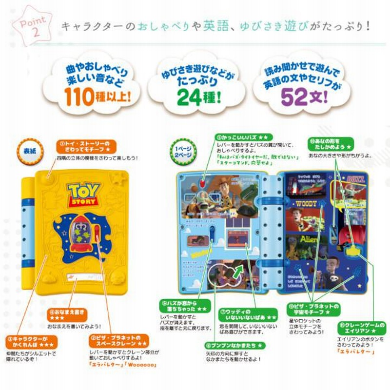 親子知育 絵本であそぼ ! トイ・ストーリー（親子知育 絵本で