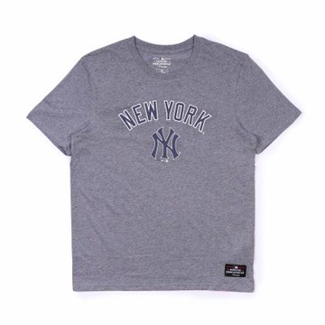 Fanatics-洋基隊LOGO印花短T-灰(MN530216-950)