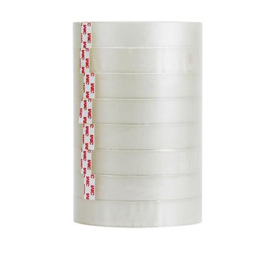 3M Scotch大管芯OPP透明文具膠帶/502/18mmx40Y/8捲/束