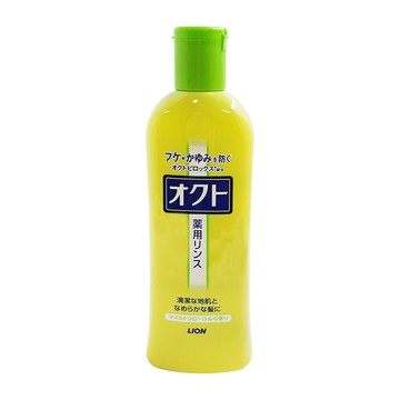 LION 獅王 OCT 清屑舒癢潤髮乳 320ml 溫和花香 潤澤修護  1瓶