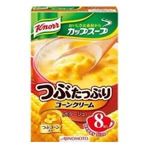 Ｋｎｏｒｒ　クノール　カップスープ　つぶたっぷりコーンクリーム　１箱（８袋入り）×６箱