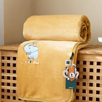 兒童嬰幼兒小毯子珊瑚絨毛毯法蘭絨抱毯冬季絨毯加厚蓋毯午睡毯