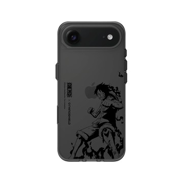 iPhone Air Clear (相機按鈕) 酷墨灰 - 航海王 One Piece - 復刻系列-魯夫