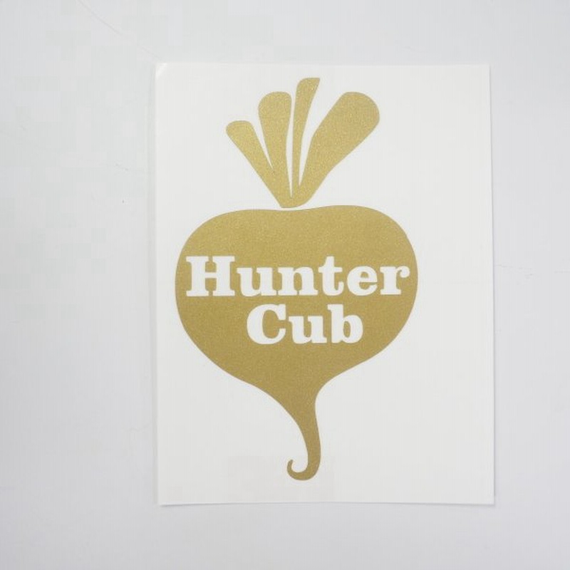 ハンターカブ ゴールド カッティングステッカー Hunter Cub カブ カスタム パーツ Honda ホンダ ステッカー バイク ヘルメット サイドバッグ 通販 Lineポイント最大0 5 Get Lineショッピング