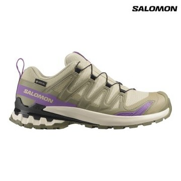【Salomon索羅門】XA PRO 3D V9 GORE-TEX Women 野跑鞋 海帶褐