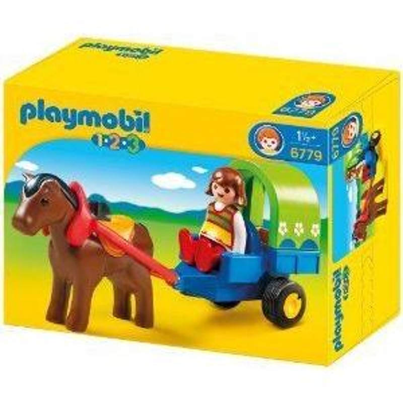 PLAYMOBIL (プレイモービル) Horse-drawn Carriage