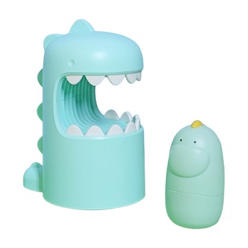 M.A.F 恐龍造型彌月禮盒 Set 指甲護理四件組  140 x 260 x 340mm  王子綠