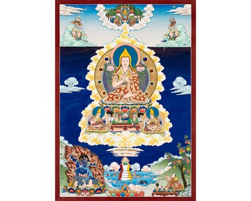 崇巴唐卡 | 手工製作的西藏藝術 促進神聖保護