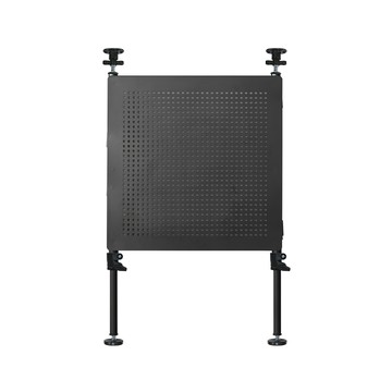 dayneeds 日需百備 頂天立地 廚房 桌上型烤漆收納架 搭45 x 45方格平面網 櫥櫃下可用  1片  黑色  1個