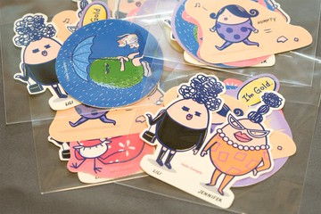 坎坷蛋 - 單張貼紙