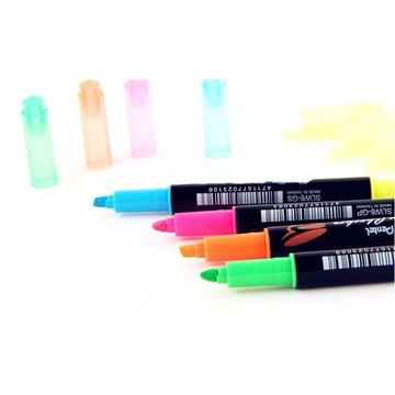 飛龍PENTEL SLW8 雙色螢光筆 1.0-3.5mm【APP滿額下單10%點數(單一帳號最高5000點)】1/31止