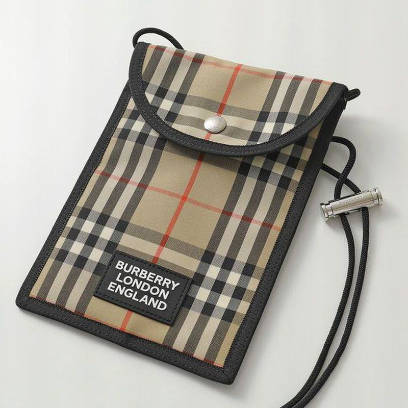 BURBERRY バーバリー 8026664 MICRO バーバリーチェック サコッシュ