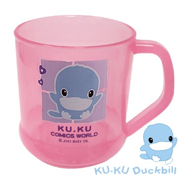 KUKU酷咕鴨酷愛玩樂杯-粉