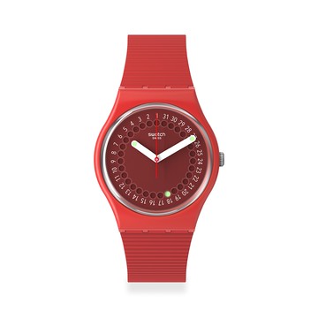 Swatch CYCLES IN THE SUN 經典手錶/瑞士製造 SO28R400 (34mm)【官方旗艦店】