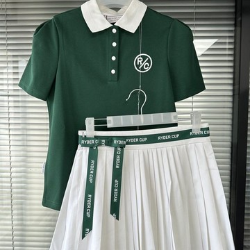 【春季時尚舒適百搭】萊德杯 高爾夫服裝 女短裙 高爾夫短裙 運動短裙 黑色短裙 高爾夫球服女 女士短裙 高爾夫球衣 高爾
