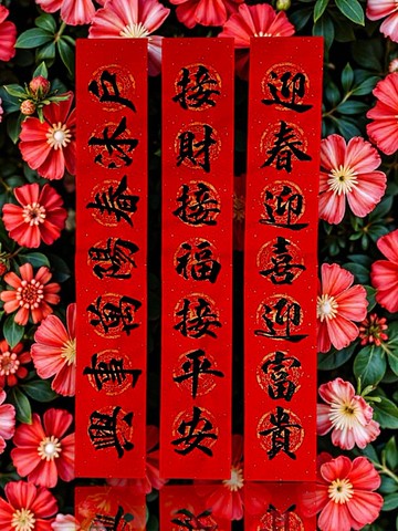 公寓式迷你七言小對聯